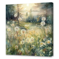 Pusteblumen 3 Wandbild Kunstdruck auf Leinwand | Wandbild Galerie