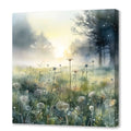 Pusteblumen 5 Wandbild Kunstdruck auf Leinwand | Wandbild Galerie