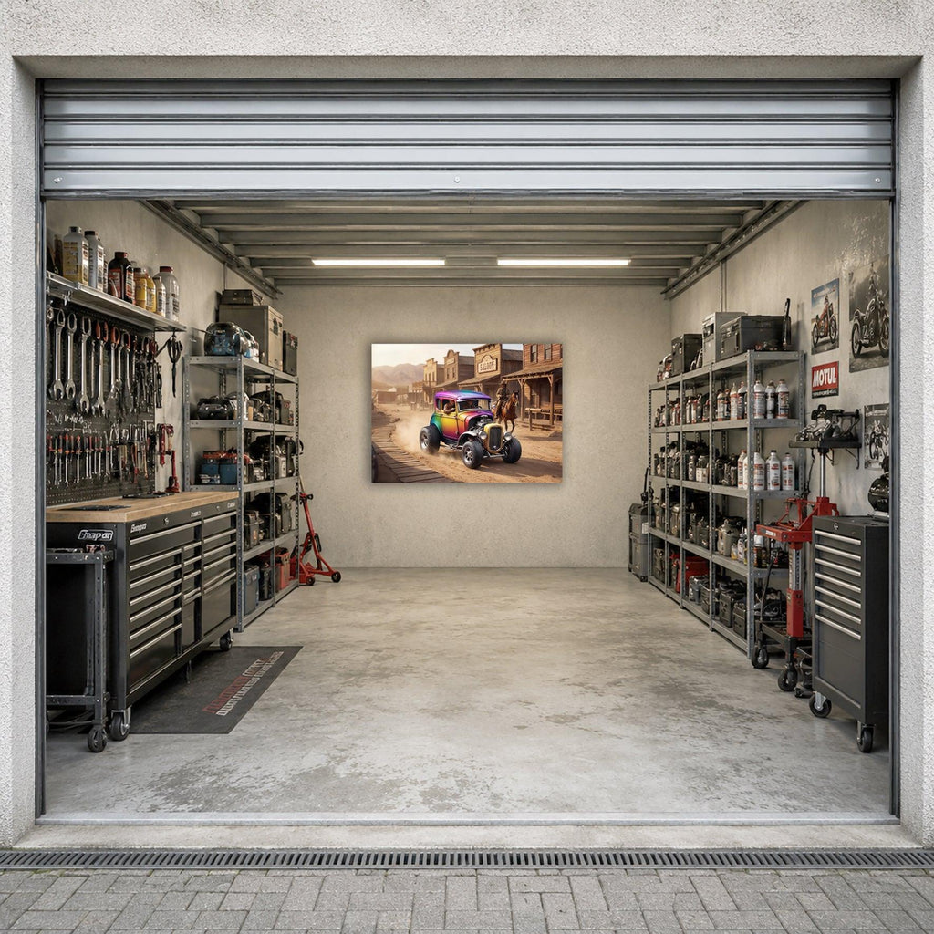 Wandbild Hot Rods 5 Kunstdruck auf Leinwand