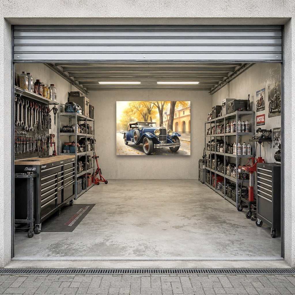 GarageQuer - Wandbild Galerie