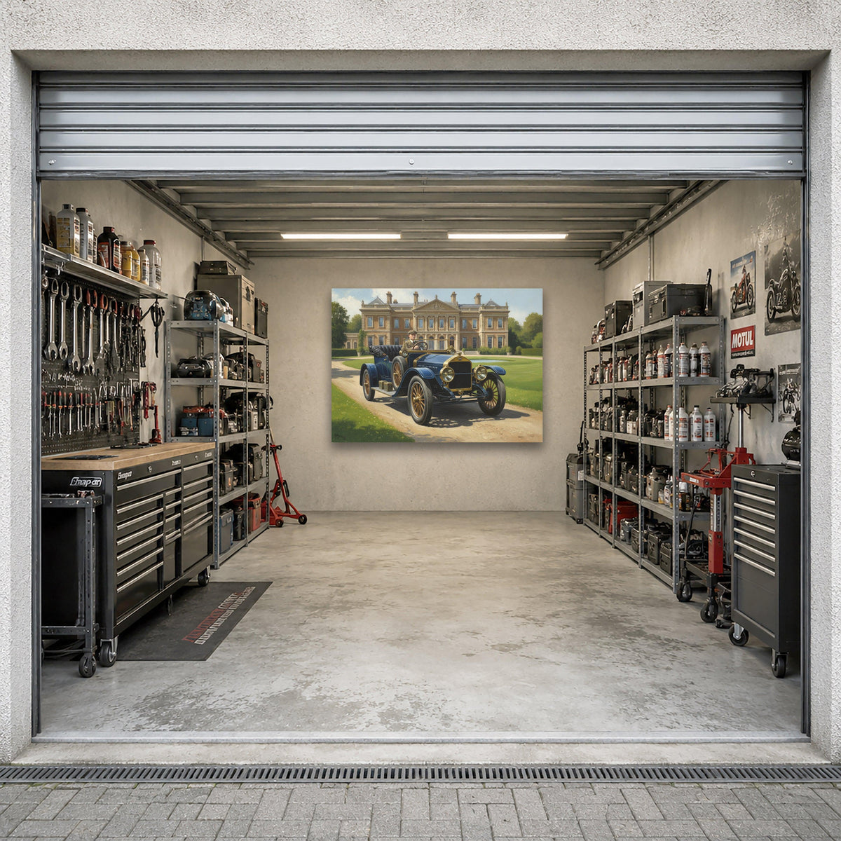GarageQuer_e94b6e05-01ba-4e69-a5c0-0f4f5412dab9 - Wandbild Galerie