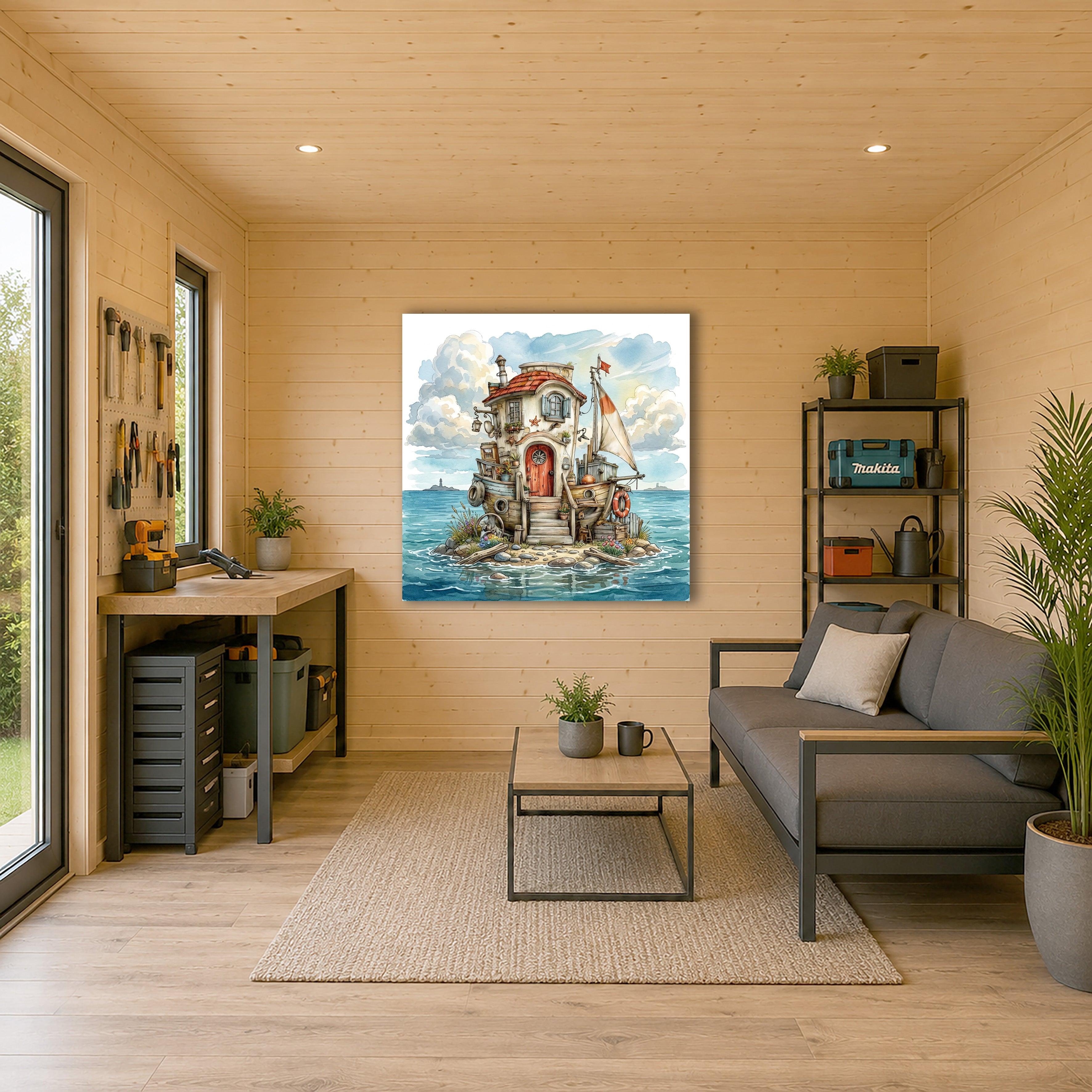 Gartenhaus_7bb2b2bc-7004-47c2-b642-990f498191f8 - Wandbild Galerie