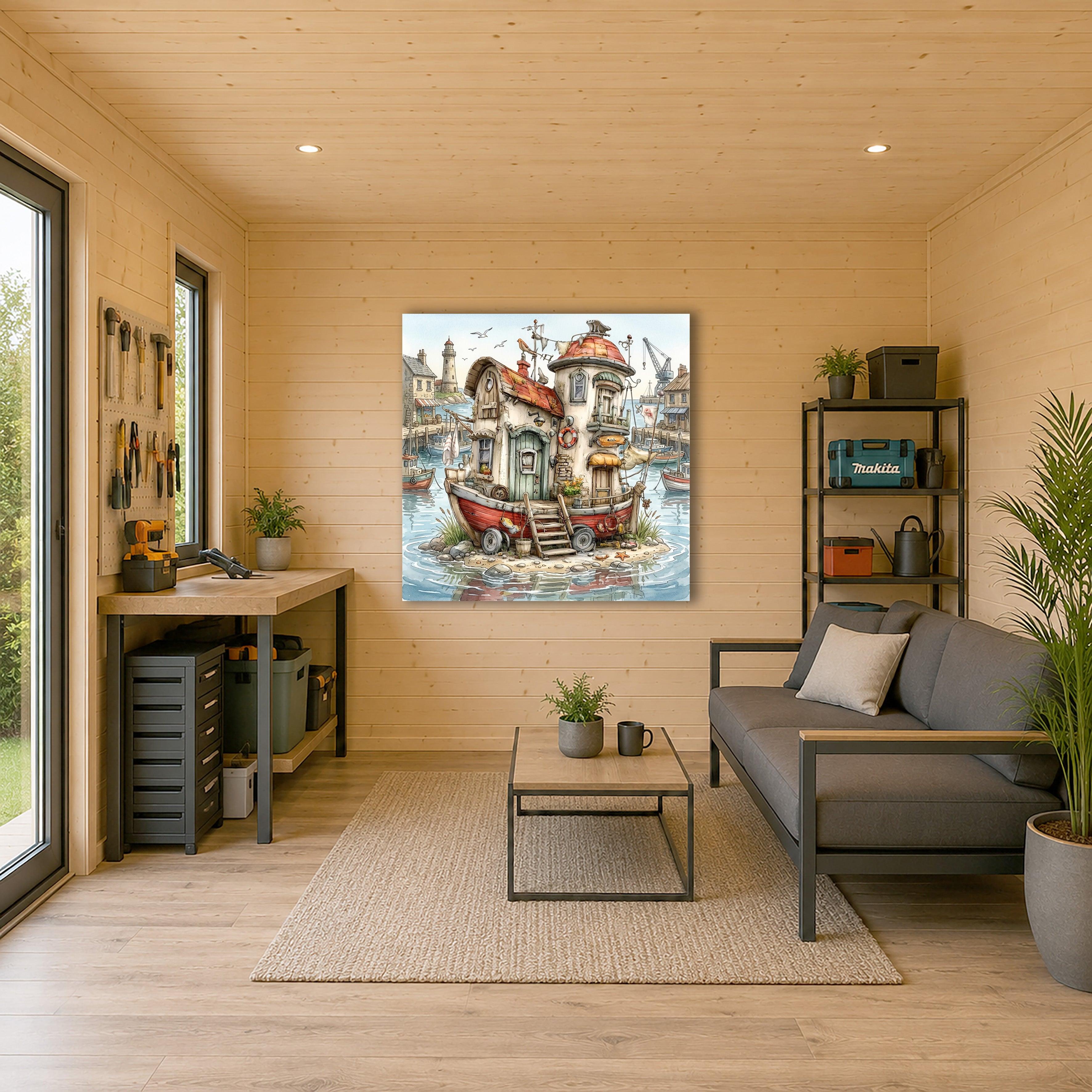 Gartenhaus_e014df0f-db66-42f1-97c2-50b493b4c870 - Wandbild Galerie