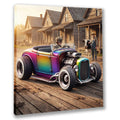 Wandbild Hot Rods 4 Car Kunstdruck auf Leinwand | Wandbild Galerie