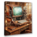 Wandbild Computer Steampunk 10 Kunstdruck auf Leinwand | Wandbild Galerie