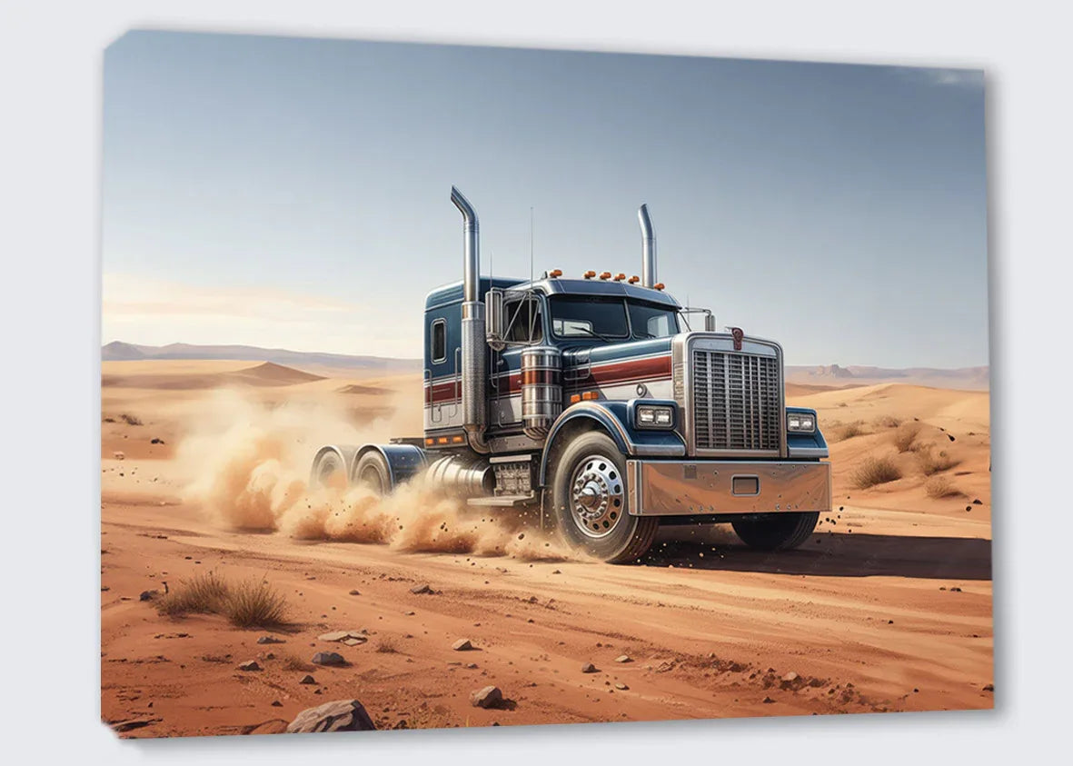 Wandbild Truck America 3 Kunstdruck auf Leinwand | Wandbild Galerie