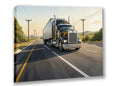 Wandbild Truck America 5 Kunstdruck auf Leinwand | Wandbild Galerie