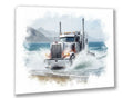 Wandbild Truck America 2 Kunstdruck auf Leinwand | Wandbild Galerie