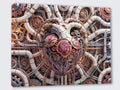 Wandbild Herz Steampunk Stil Kunstdruck auf Leinwand | Wandbild Galerie