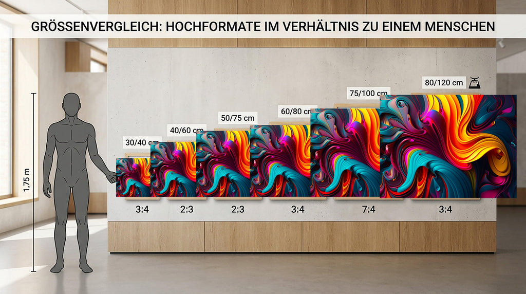 Wandbild Abstrakte Farbwelt Nr. 8
