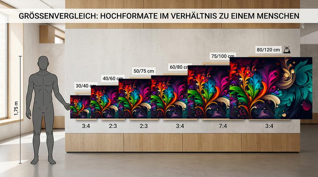 Wandbild Abstrakte Farbwelt Nr. 18