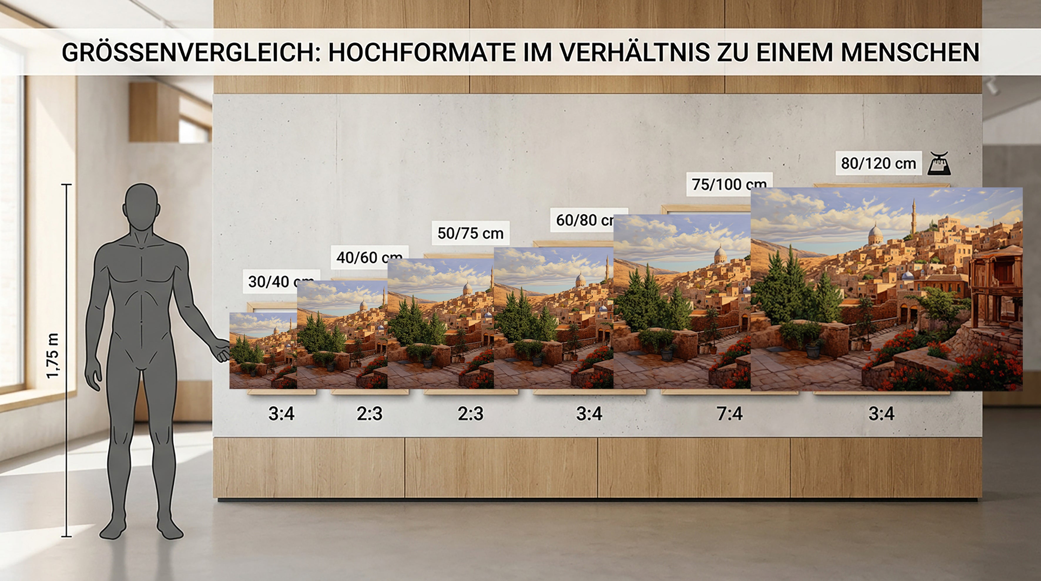 Wandbild Türkische Landschaft 3 Mediterrane Eleganz als Leinwandbild