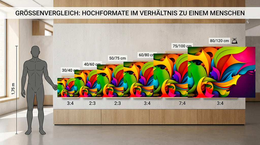 Wandbild Abstrakte Farbwelt Nr. 23