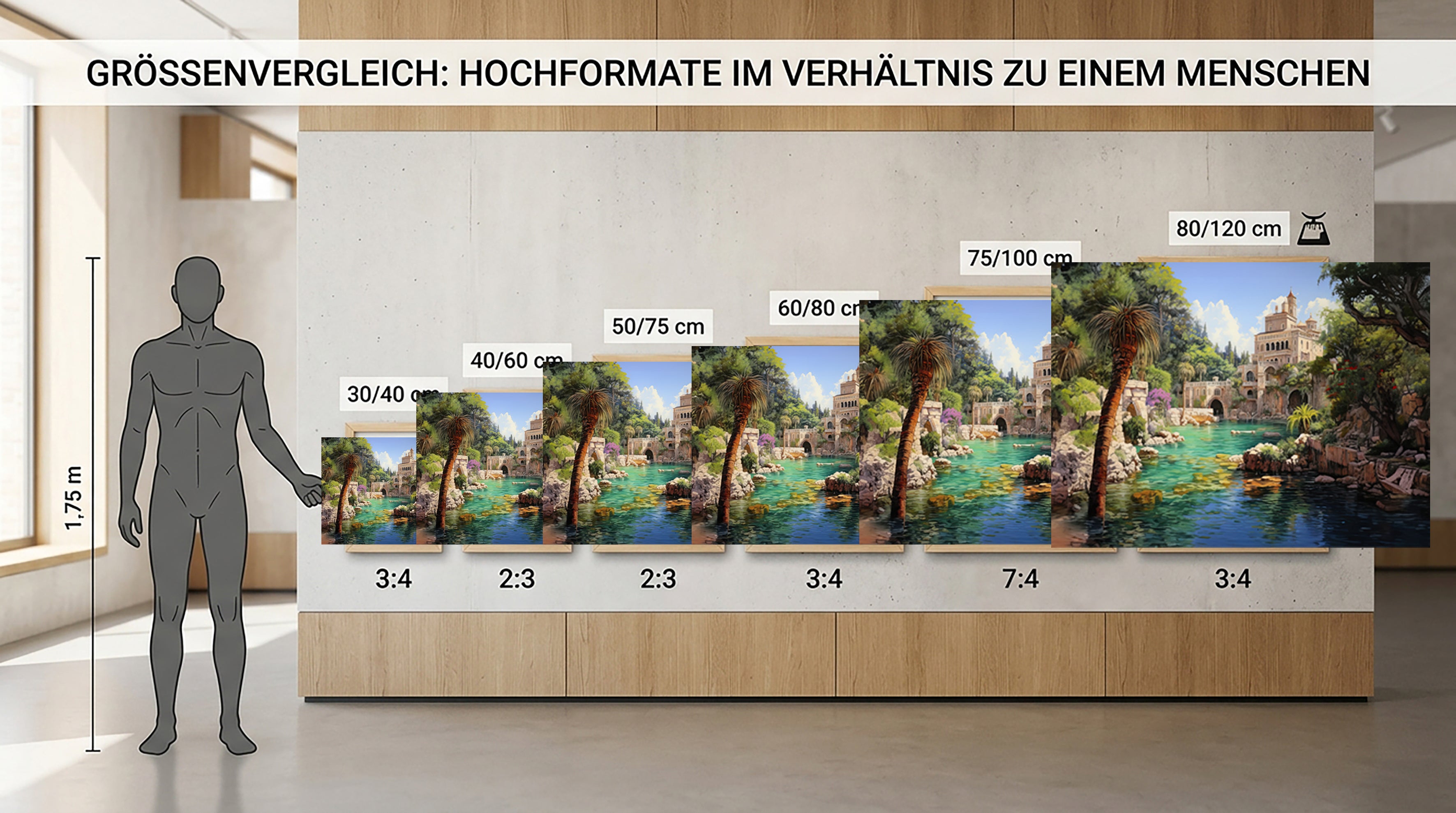 Wandbild Türkische Landschaft 4 Mediterrane Eleganz als Leinwandbild