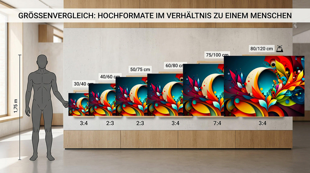 Wandbild Abstrakte Farbwelt Nr. 3