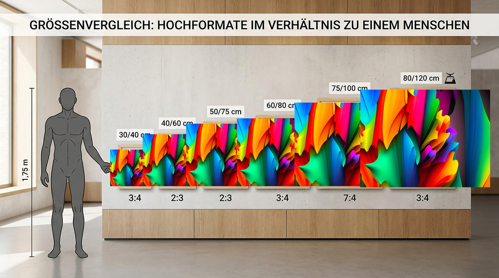 Wandbild Abstrakte Farbwelt Nr. 7