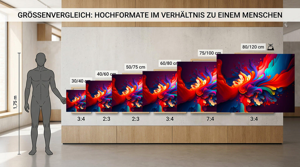 Wandbild Abstrakte Farbwelt Nr. 9