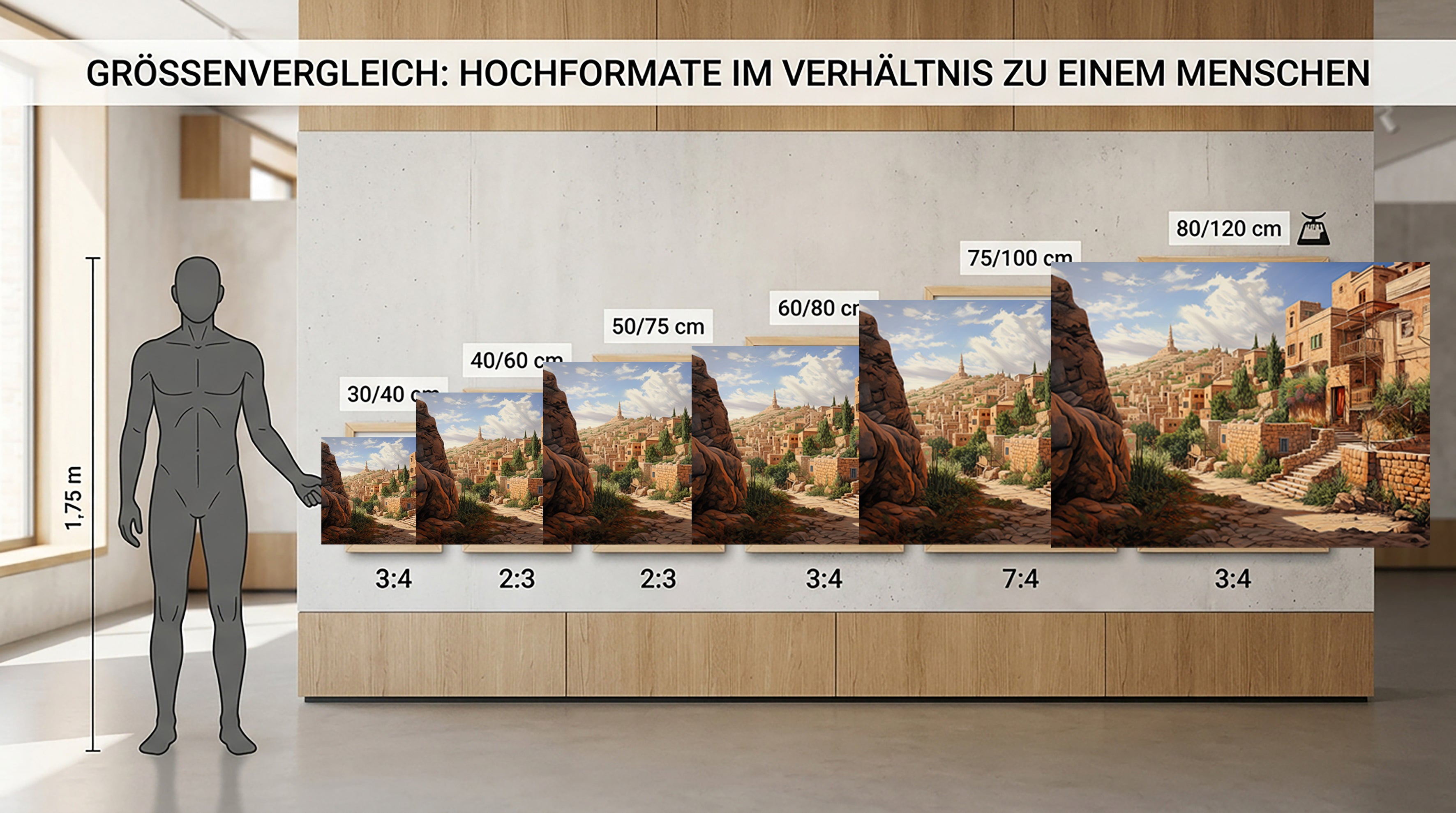Wandbild Türkische Landschaft 2 Mediterrane Eleganz als Leinwandbild