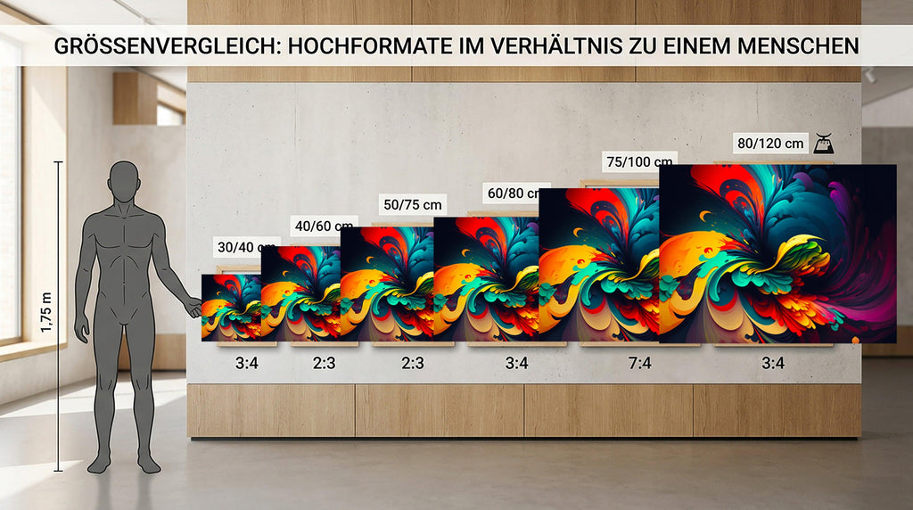 Wandbild Abstrakte Farbwelt Nr. 24