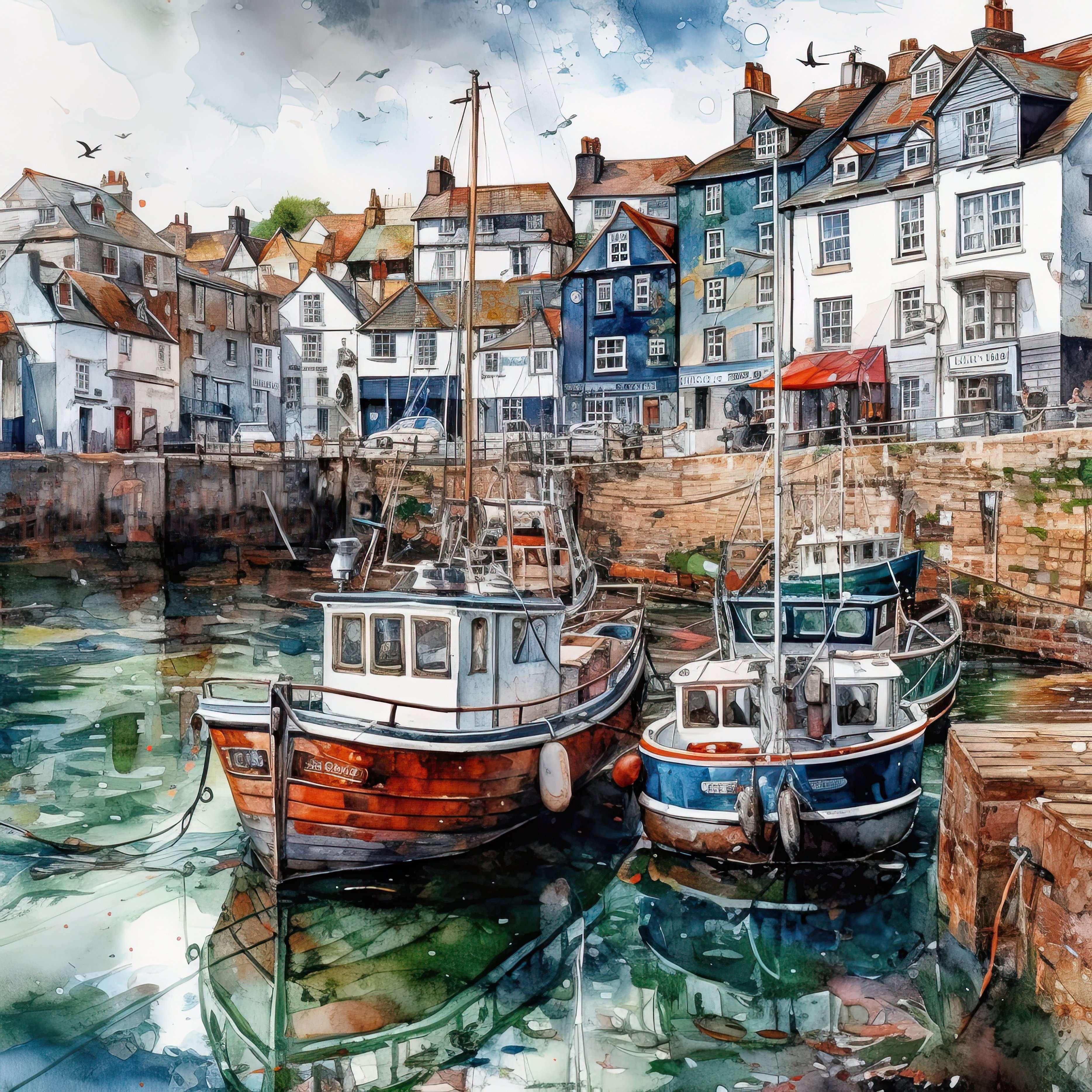 HarbourScenes112 - Wandbild Galerie