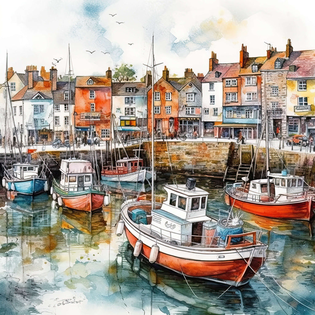 HarbourScenes12 - Wandbild Galerie