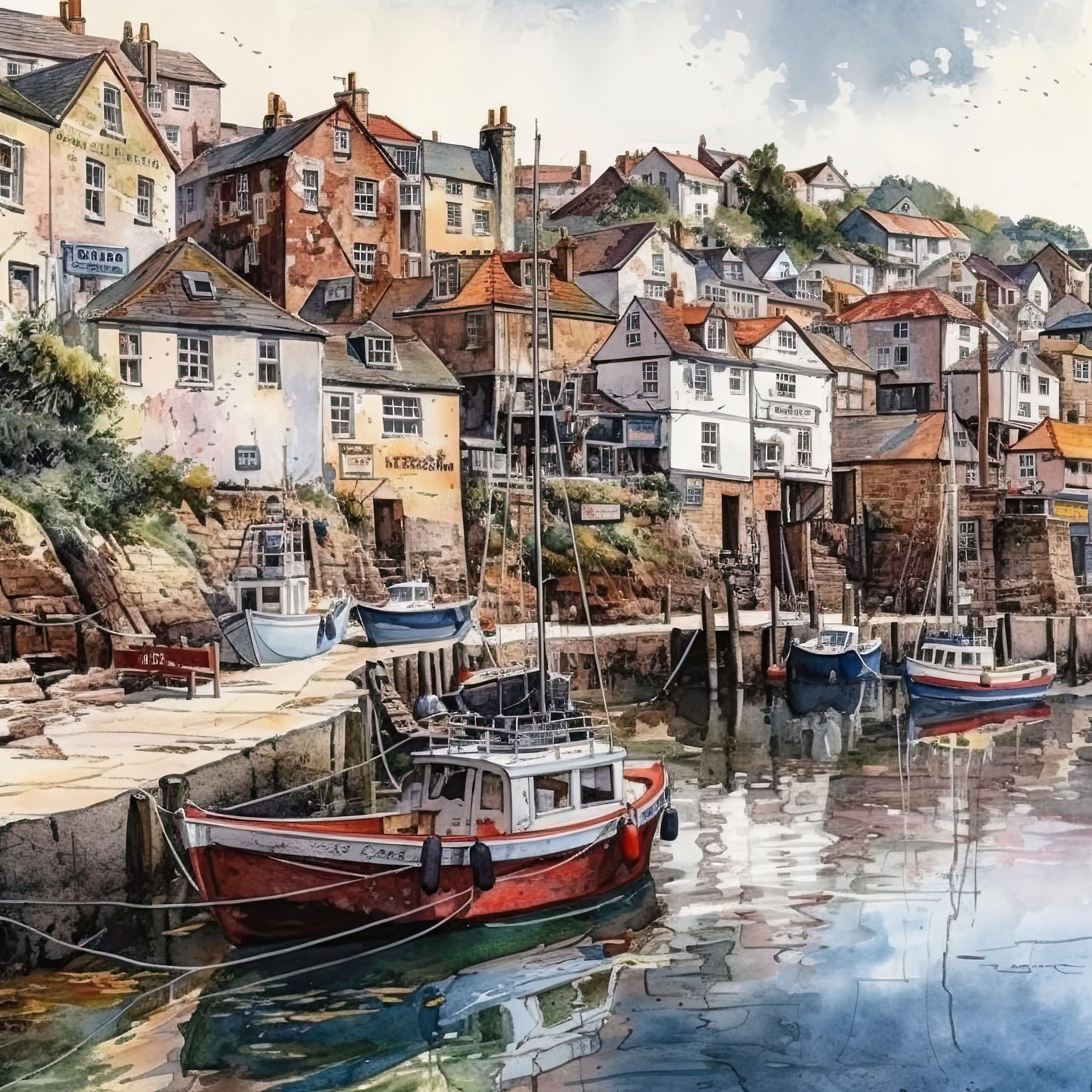HarbourScenes4 - Wandbild Galerie