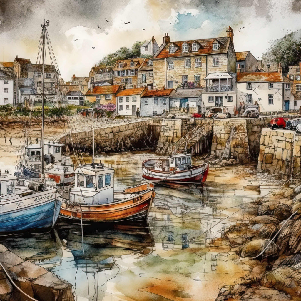HarbourScenes7 - Wandbild Galerie
