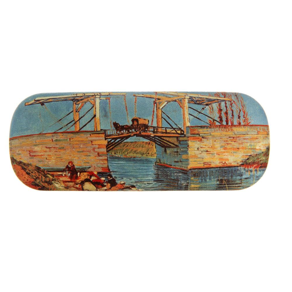 Brillenetui Die Brücke von Langlois in Arles mit Wäscherinnen Vincent van Gogh | Wandbild Galerie