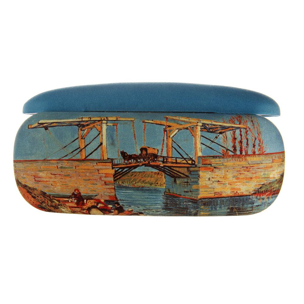 Brillenetui Die Brücke von Langlois in Arles mit Wäscherinnen Vincent van Gogh | Wandbild Galerie