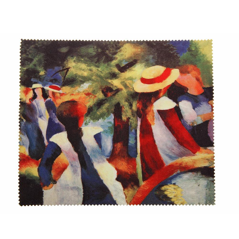 Brillenetui August Macke Mädchen im Grünen Der Traum Hartschale Brillenbox | Wandbild Galerie