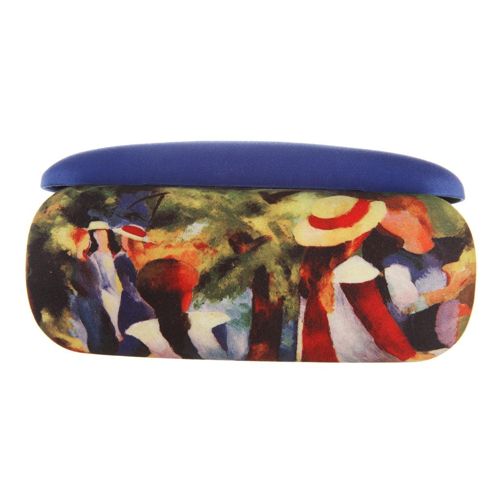 Brillenetui August Macke Mädchen im Grünen Der Traum Hartschale Brillenbox | Wandbild Galerie