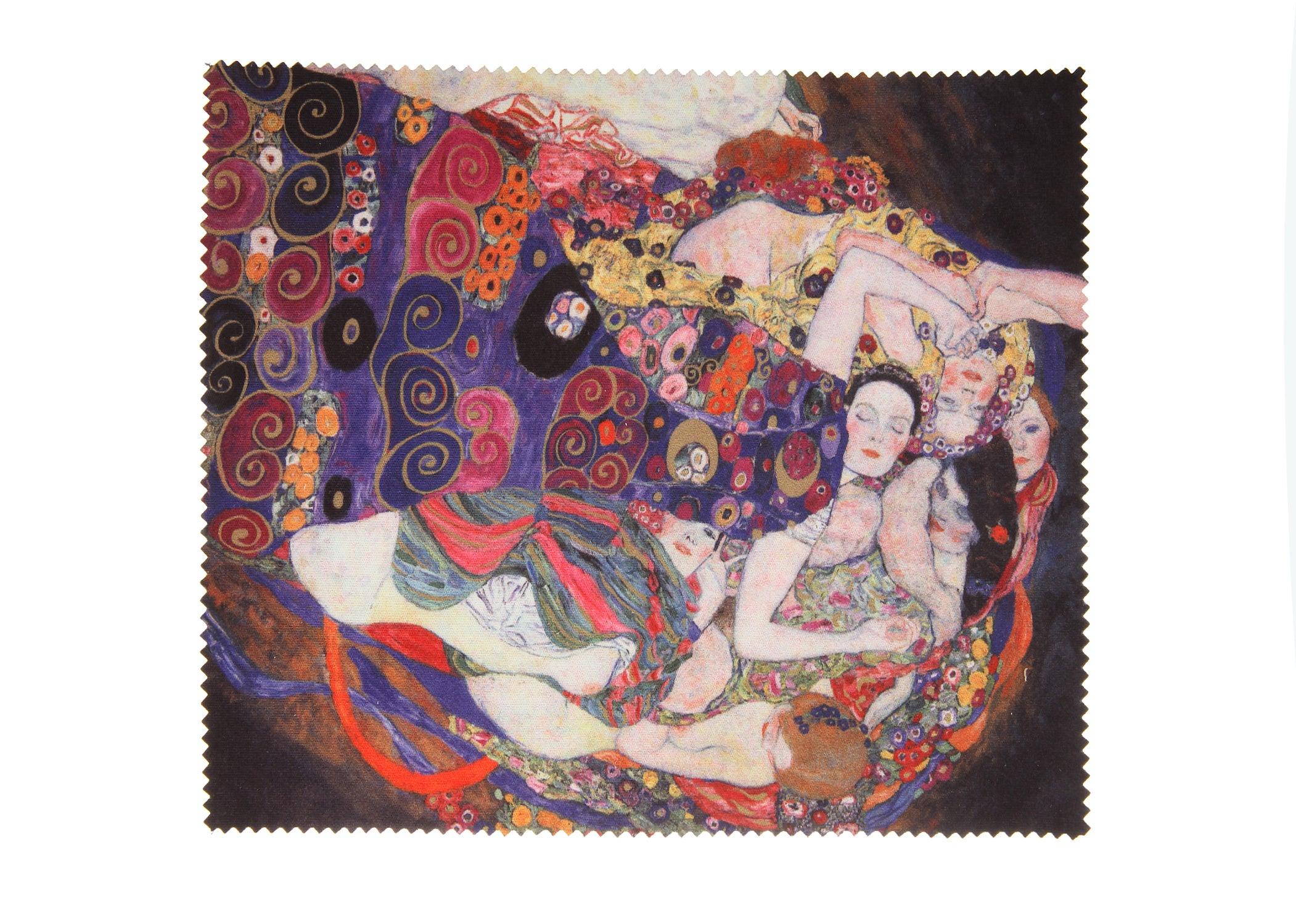 Kunst Brillenetui Gustav Klimt Jungfrau Hartschale Brillenbox | Wandbild Galerie