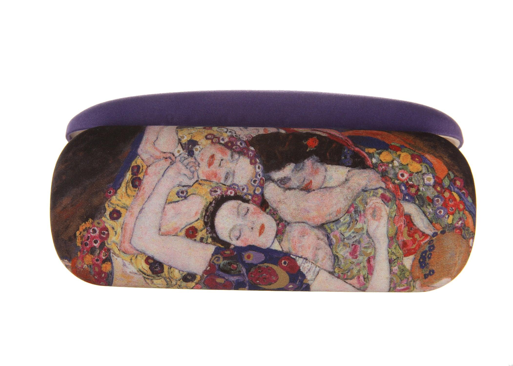 Kunst Brillenetui Gustav Klimt Jungfrau Hartschale Brillenbox | Wandbild Galerie