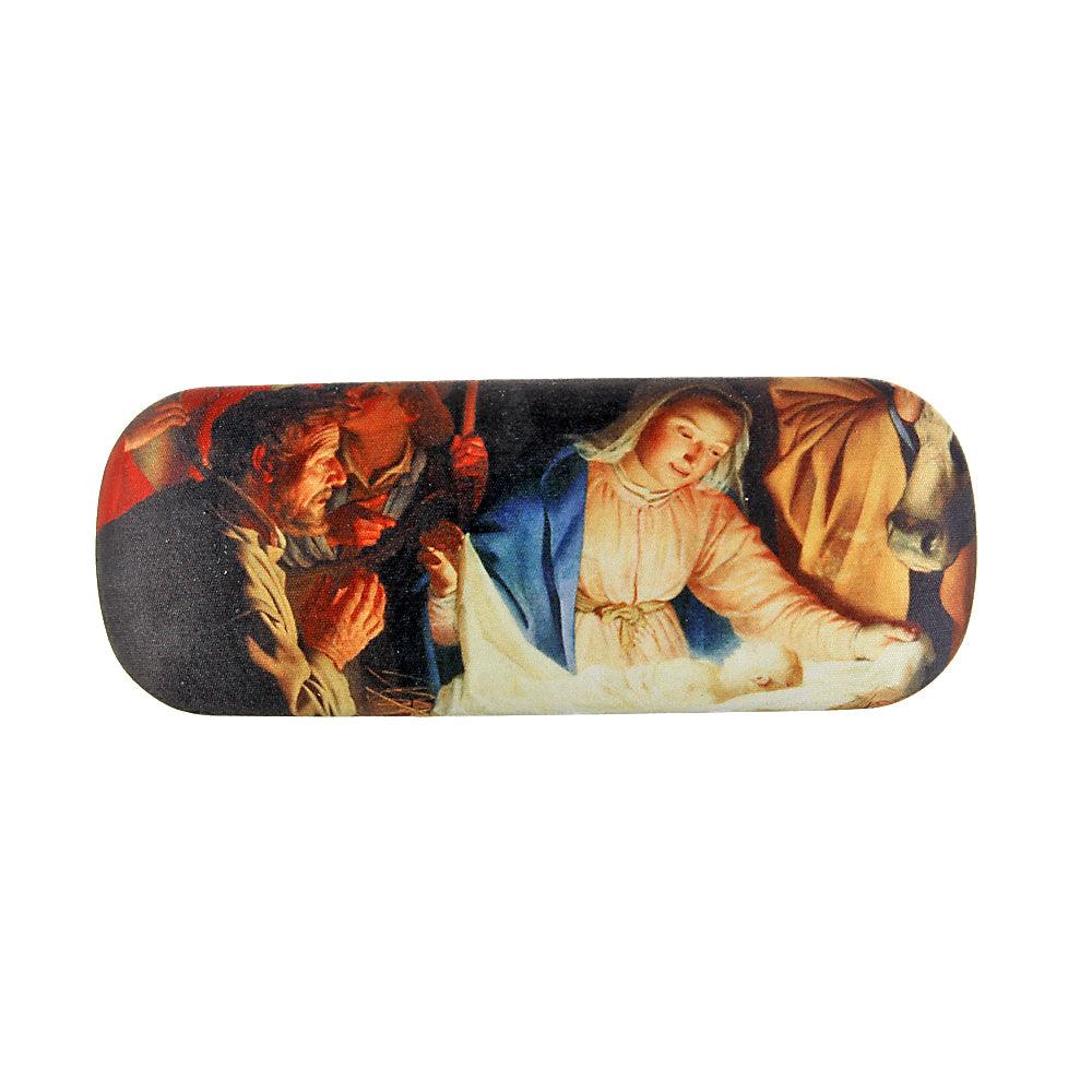Brillenetui Anbetung der Hirten - Gerrit van Honthorst Hartschale Brillenbox | Wandbild Galerie