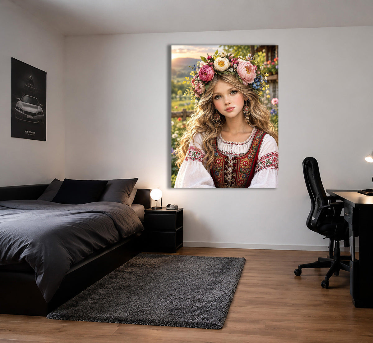 Jugendzimmerhoch_bed8bf37-bc7b-4455-a41e-406214845f2b - Wandbild Galerie