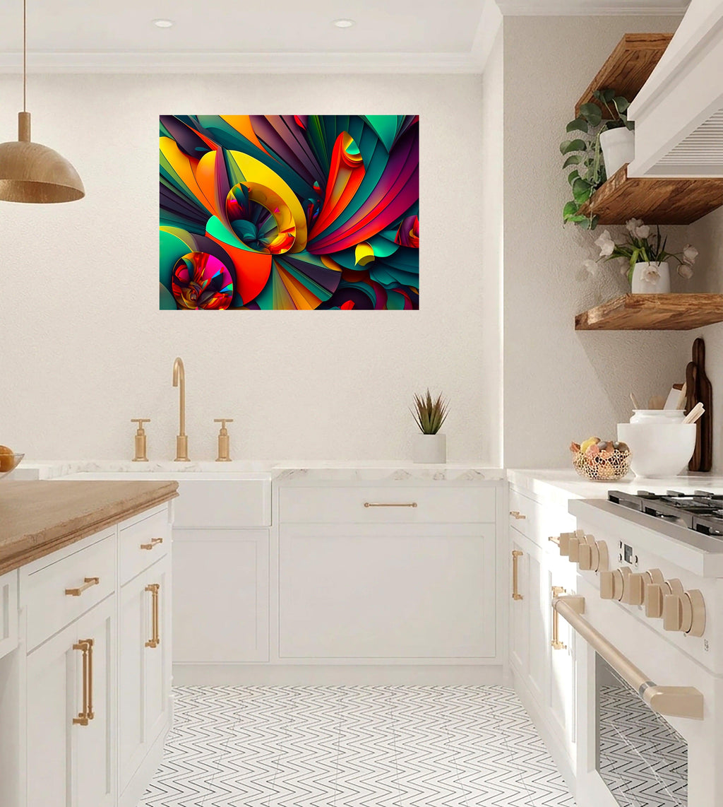 Wandbild Abstrakte Farbwelt Nr. 21