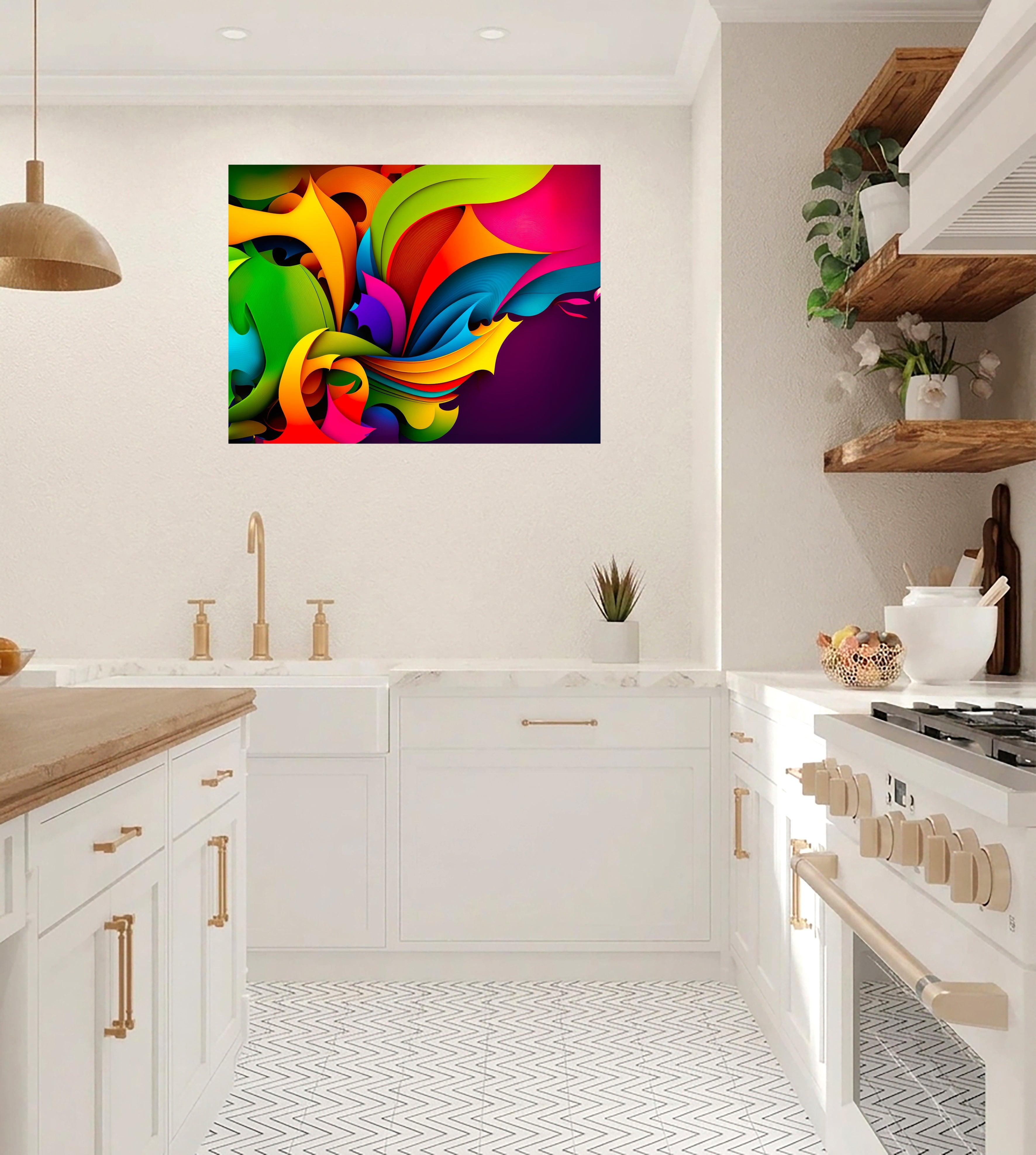 Wandbild Abstrakte Farbwelt Nr. 23