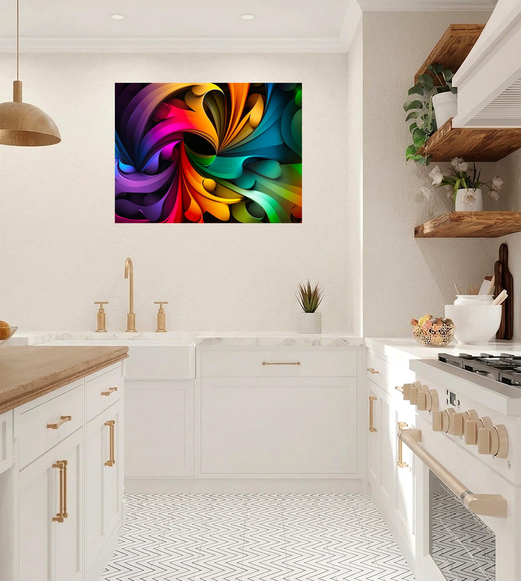 Wandbild Abstrakte Farbwelt Nr. 25