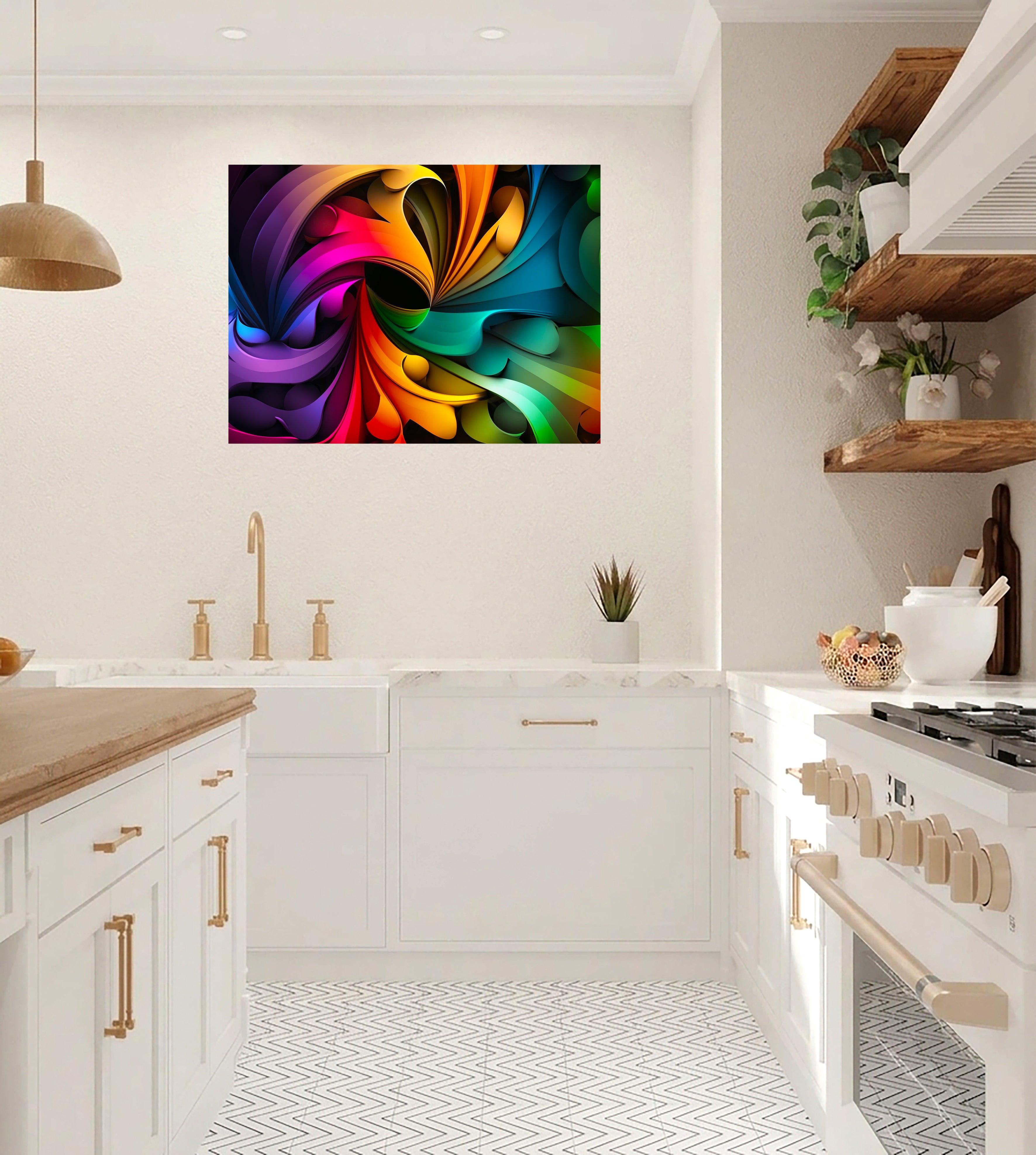 Wandbild Abstrakte Farbwelt Nr. 25