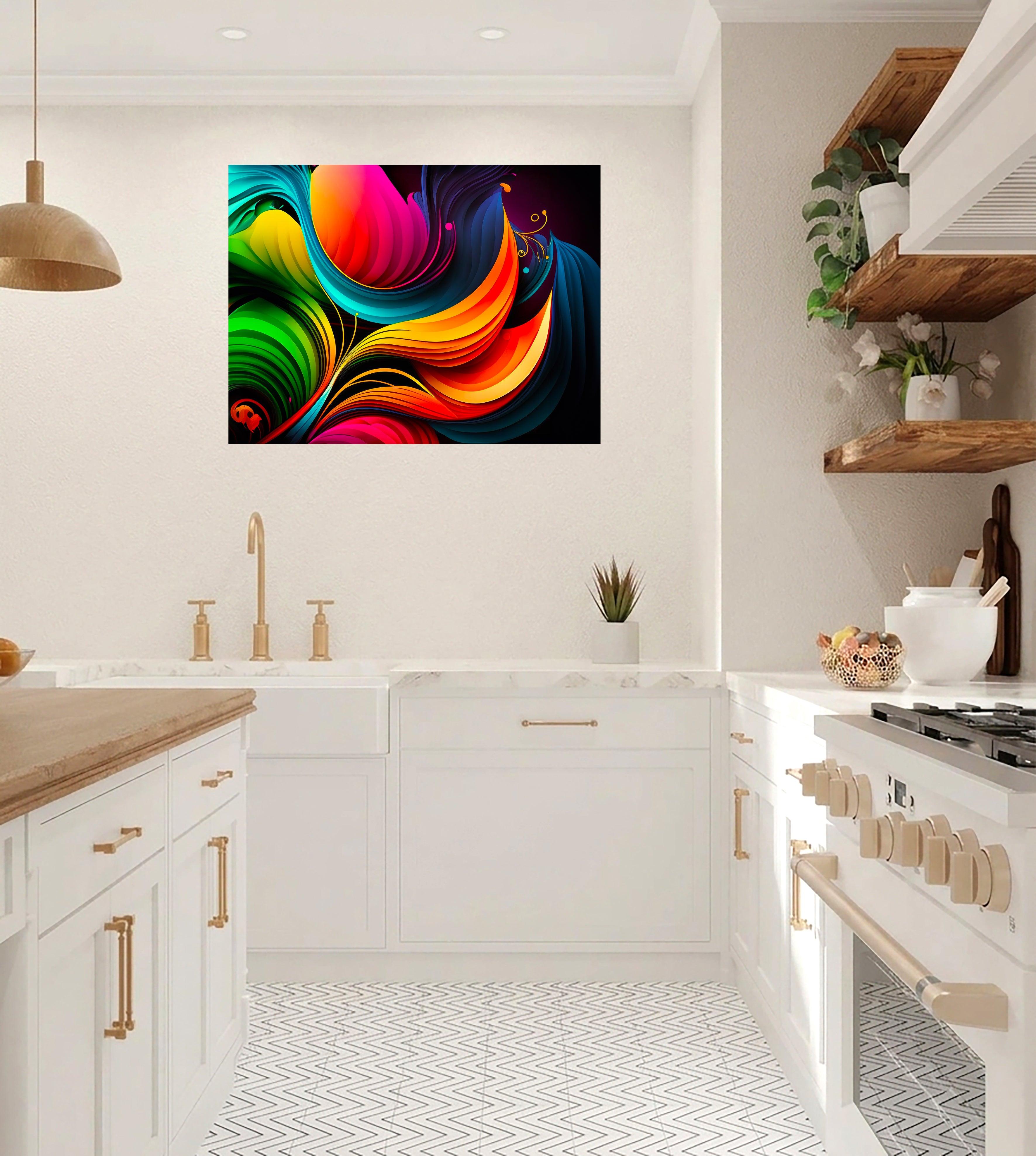 Wandbild Abstrakte Farbwelt Nr. 29