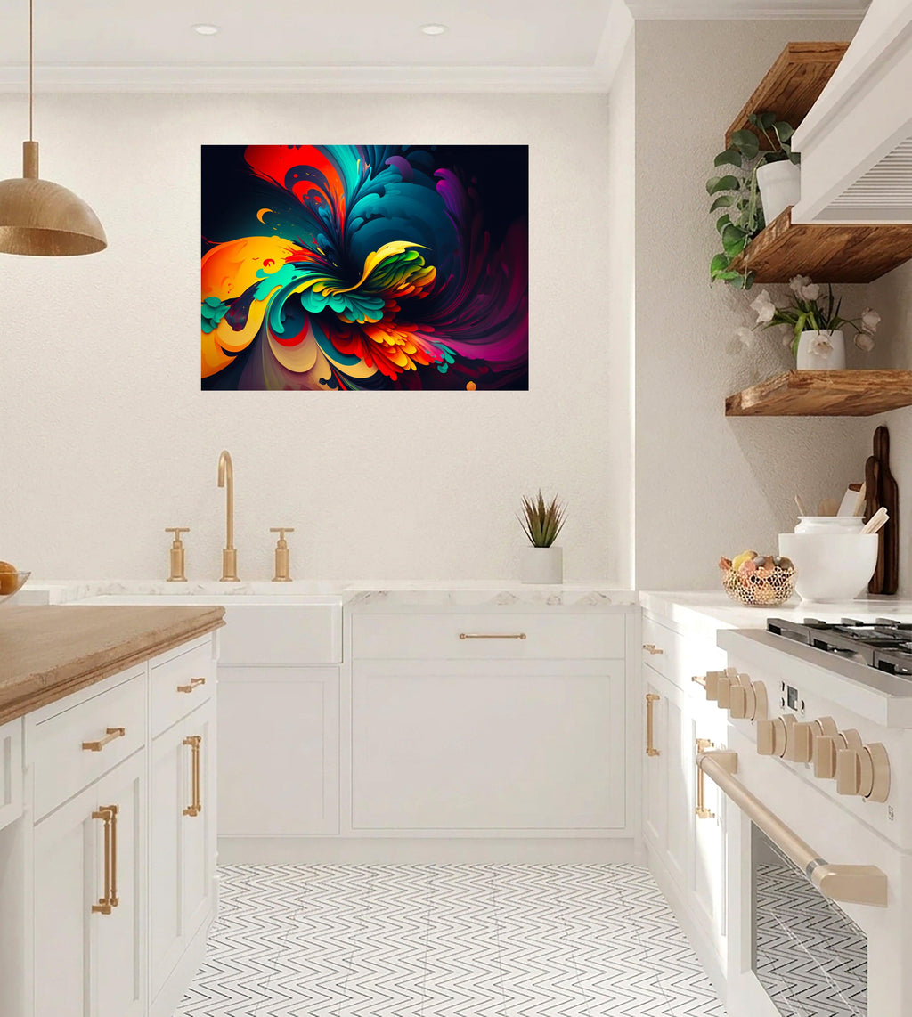 Wandbild Abstrakte Farbwelt Nr. 24