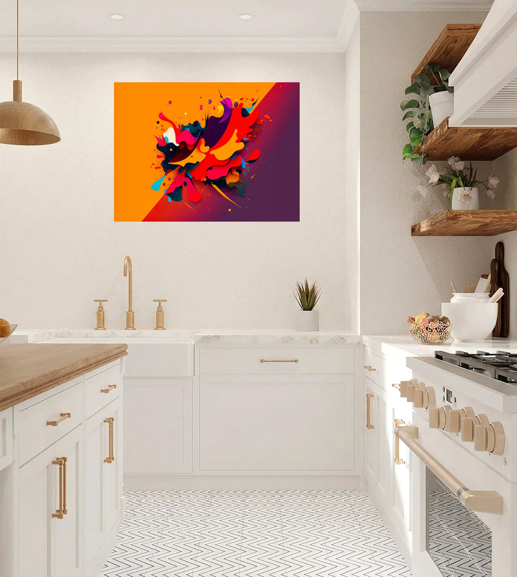 Wandbild Abstrakte Farbwelt Nr. 22
