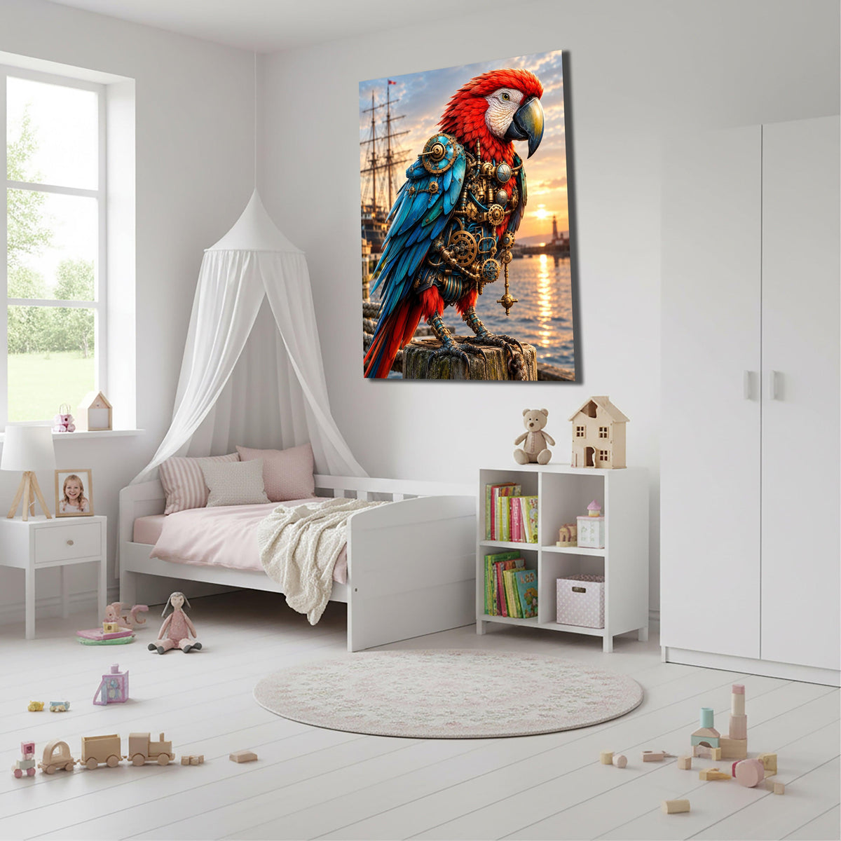KinderzimmerHoch_6b7cfb5d-ac9b-4541-b193-b4801f917745 - Wandbild Galerie