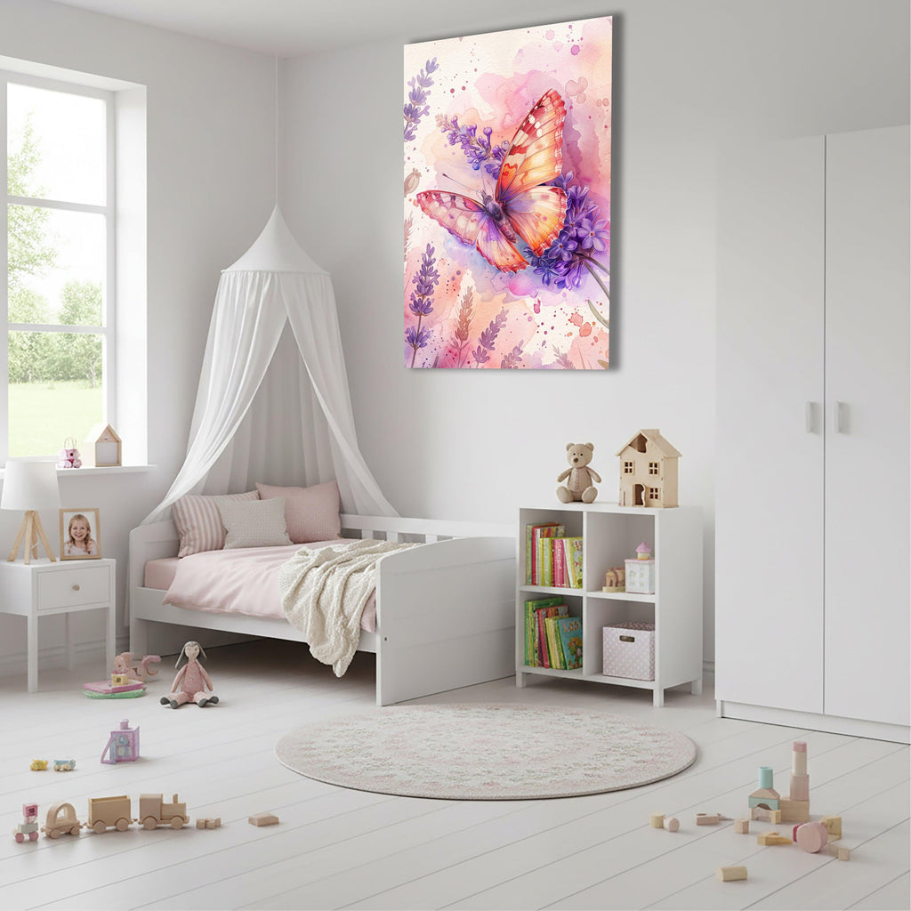 Kinderzimmerschraeghoch - Wandbild Galerie