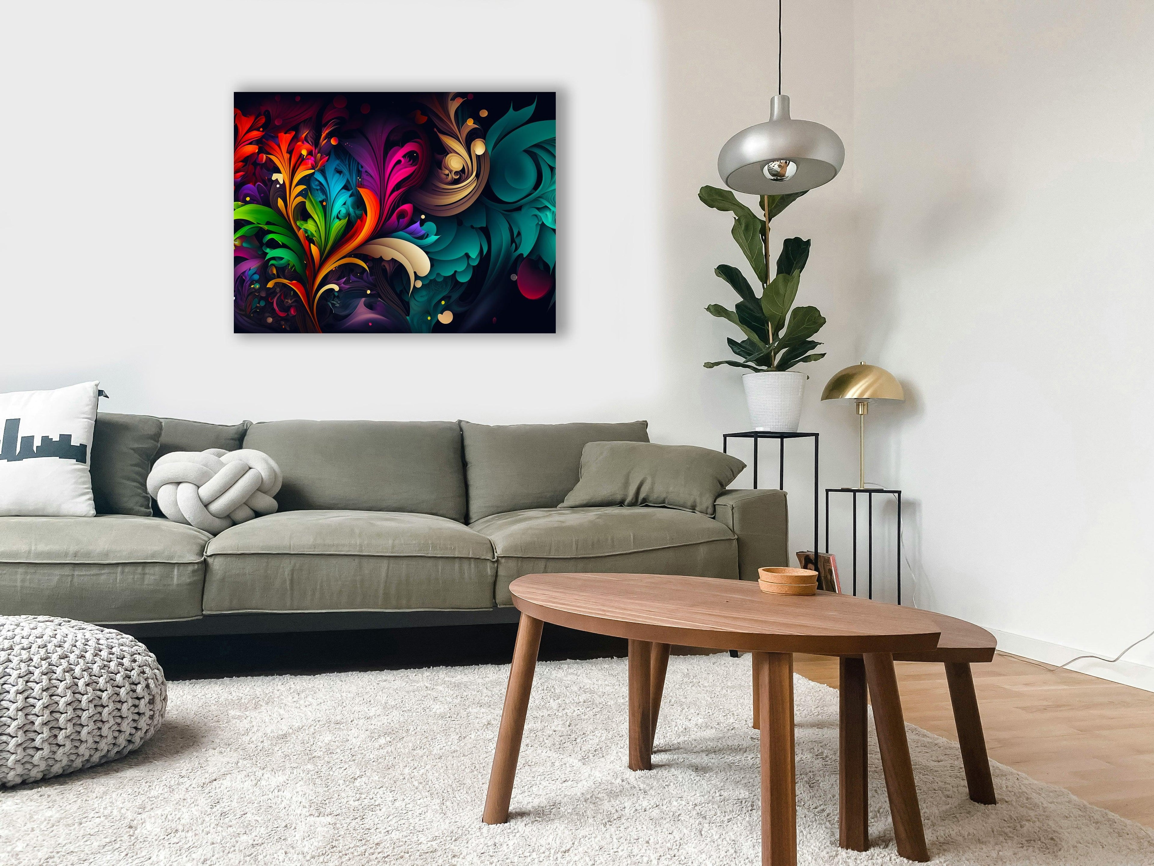 Wandbild Abstrakte Farbwelt Nr. 18
