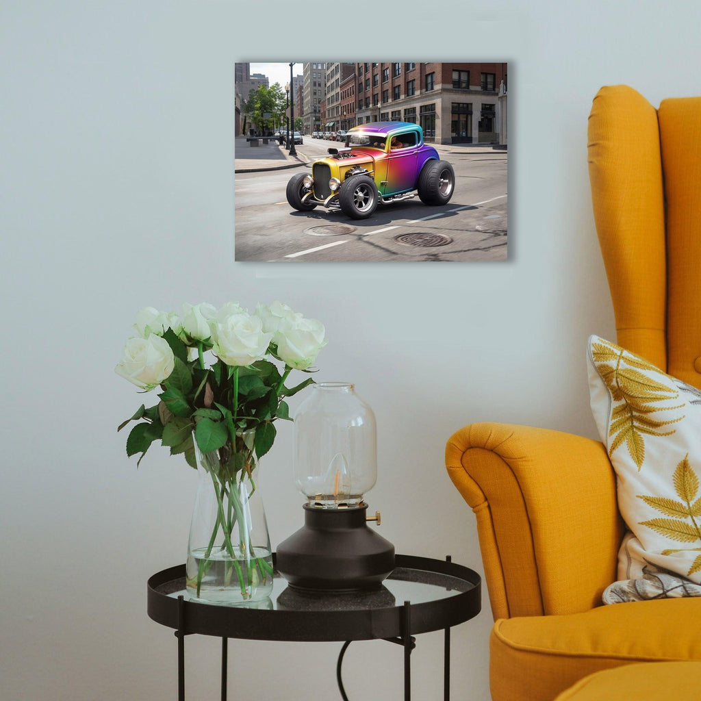 Wandbild Hot Rods 6 Kunstdruck auf Leinwand