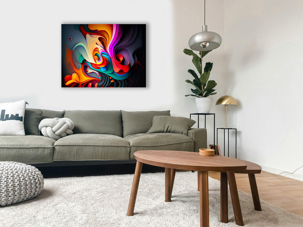 Wandbild Abstrakte Farbwelt Nr. 13
