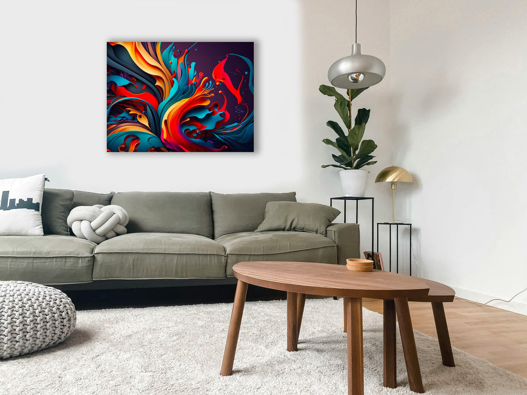 Wandbild Abstrakte Farbwelt Nr. 19