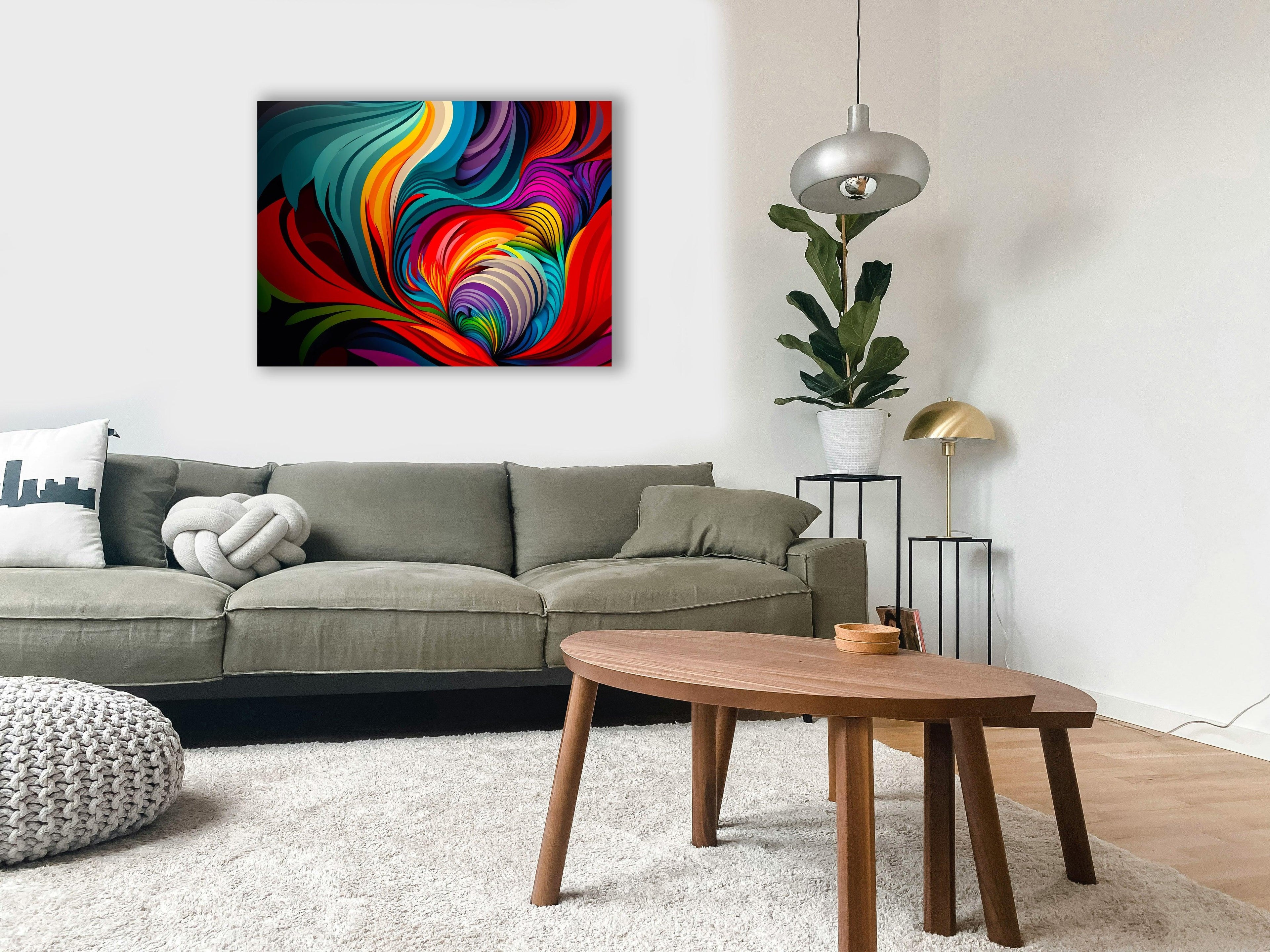 Wandbild Abstrakte Farbwelt Nr. 20