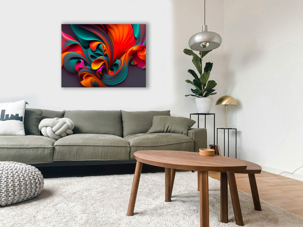 Wandbild Abstrakte Farbwelt Nr. 12